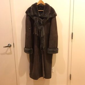 Manzari Milano Shearling Coat -like new confition!